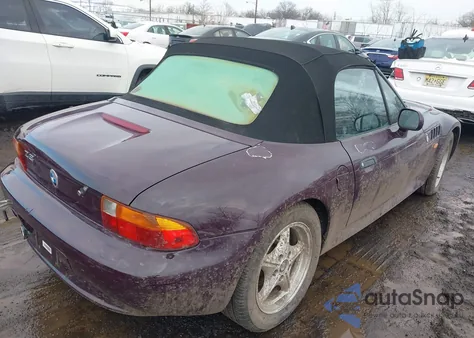 1997 BMW Z3 1.9L Roadster from USA, damaged, VIN 4USCH7325VLE05074